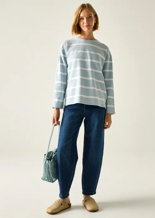 Regatta Skyway White Stripe Avira Sweatshirts - 10 Image 4