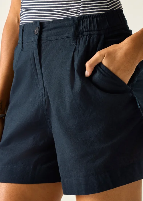 Regatta Navy Sabelle Lightweight Shorts - 8 Image 4