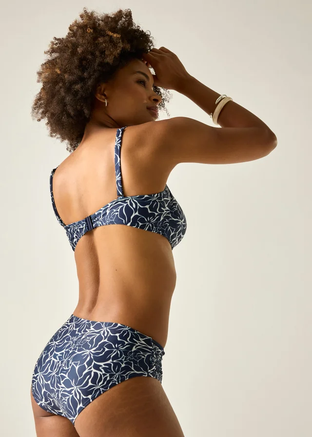Regatta Navy Floral Aceana III UPF 50 Bikini Top