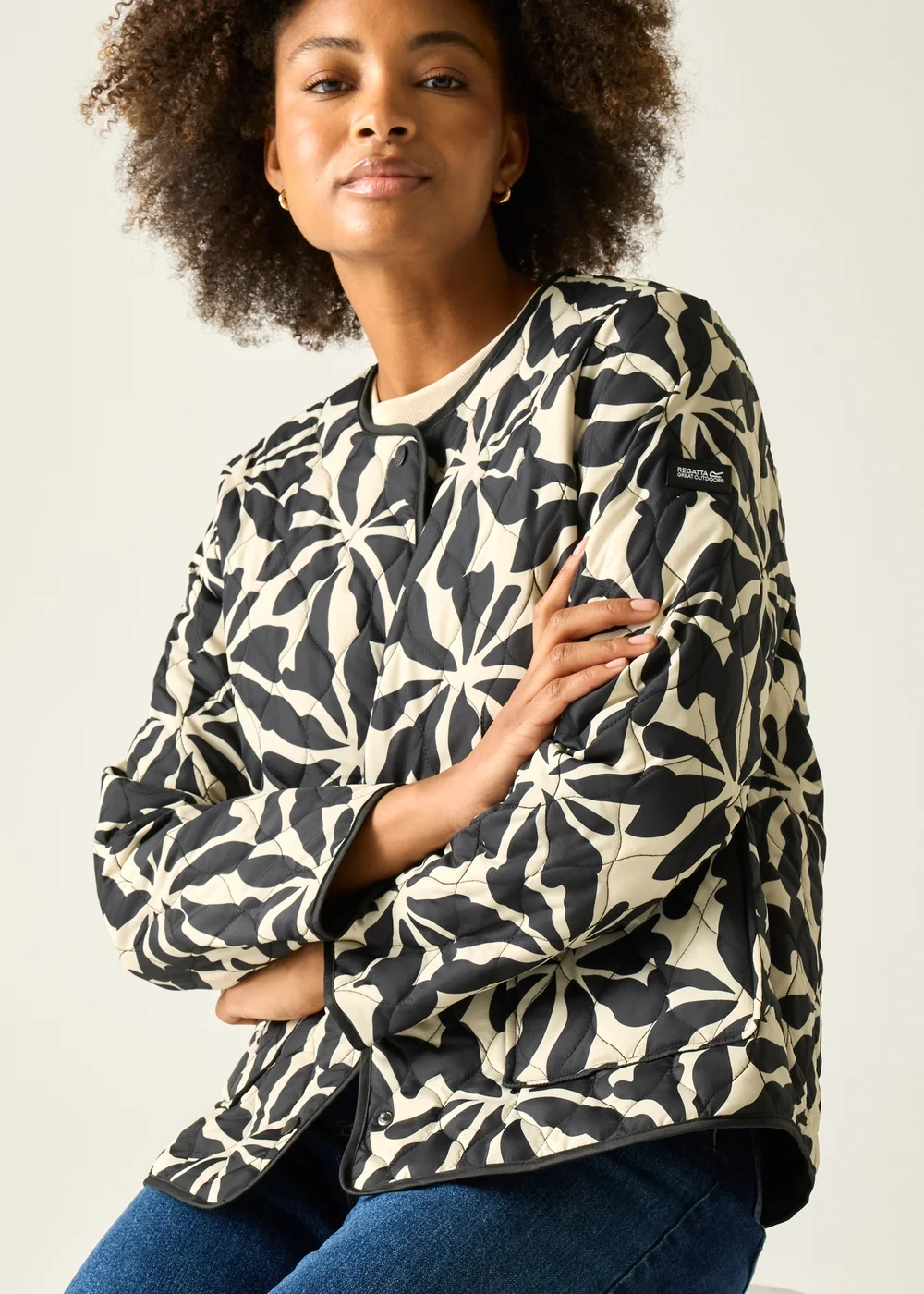 Regatta Abstract Floral Mira Jacket - 12 Image 6