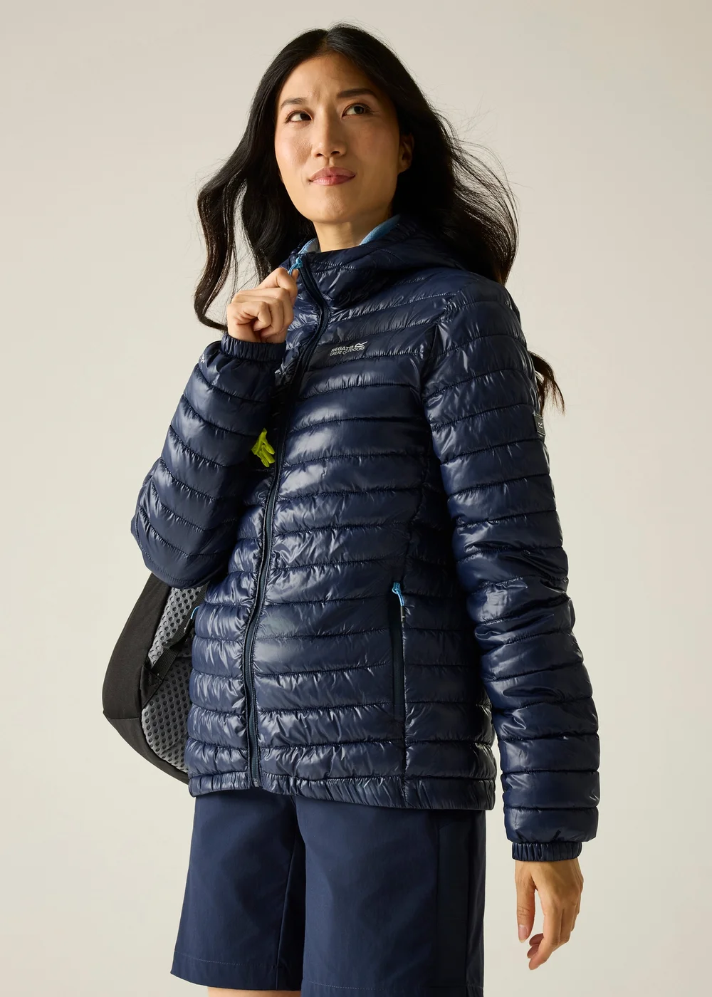 Regatta Navy Blue Hurden Water-Repellent Jacket - 14 Image 1