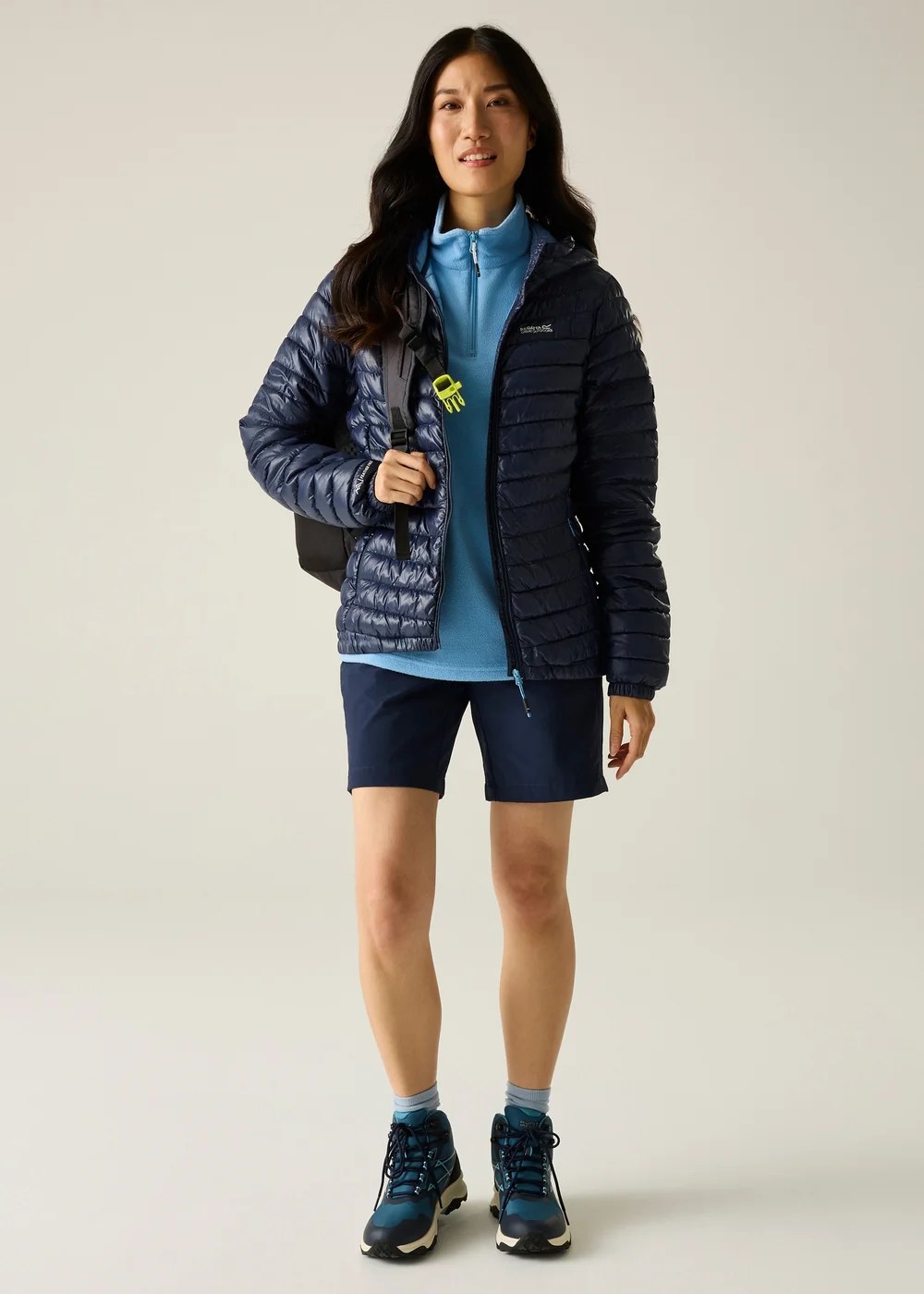 Regatta Navy Blue Hurden Water-Repellent Jacket - 14 Image 3