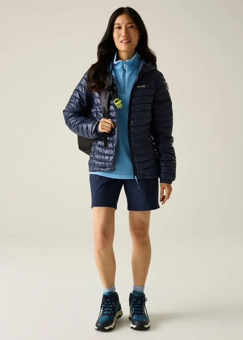 Regatta Navy Blue Hurden Water-Repellent Jacket - 14 Image 3