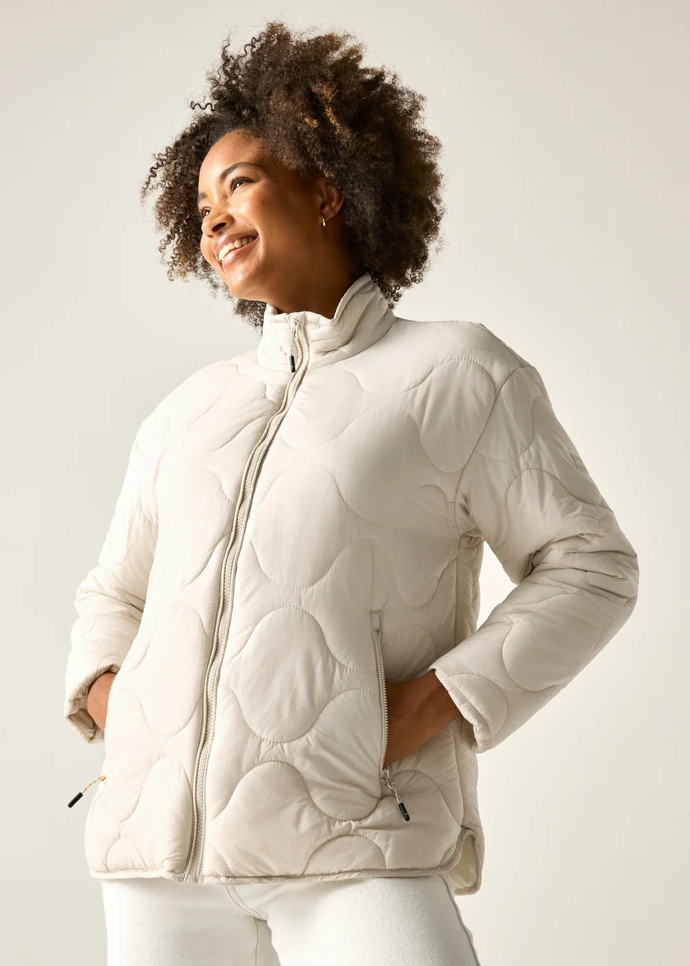 Regatta Light Vanilla Carlotte Lightweight Jacket - 20 Image 4