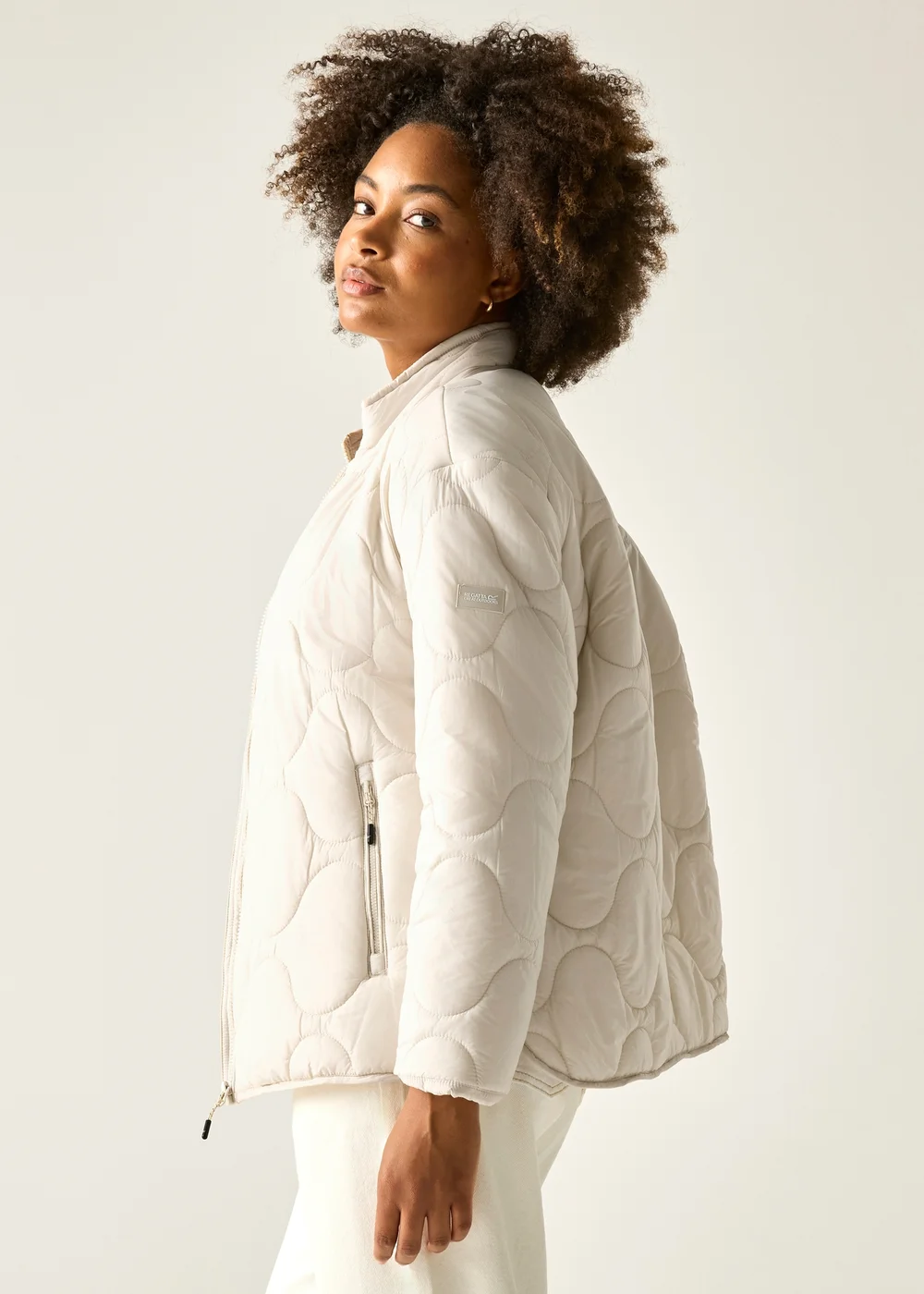 Regatta Light Vanilla Carlotte Lightweight Jacket - 20 Image 1