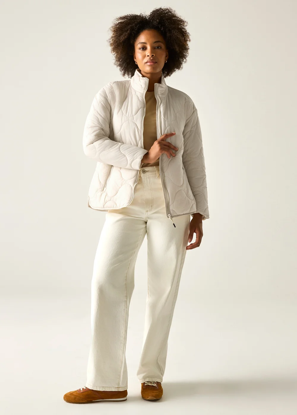Regatta Light Vanilla Carlotte Lightweight Jacket - 20 Image 2