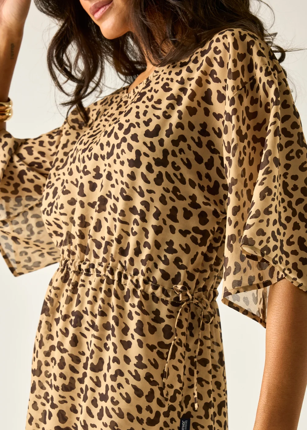 Regatta Abstract Leopard Spot Avorno Lightweight Cover Up - 8 Image 6