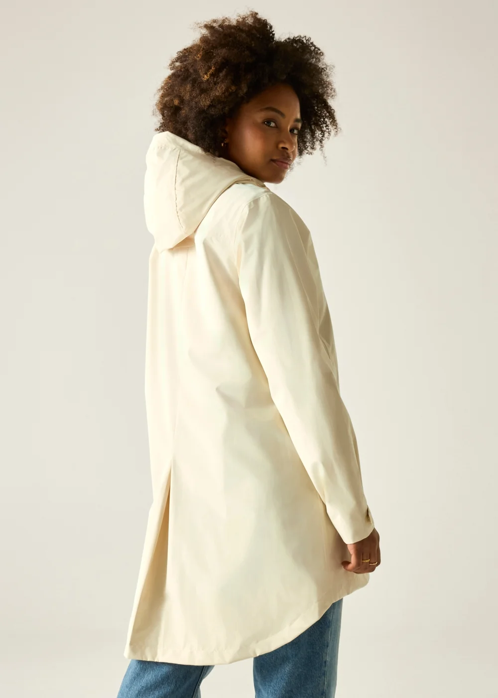 Regatta Light Vanilla Brianka Waterproof With Isotex Technology Jacket - 12 Image 2