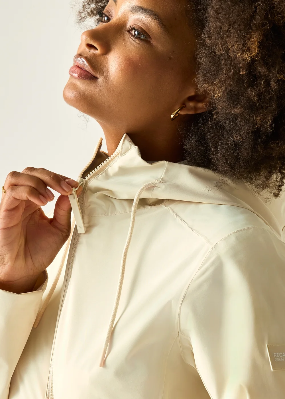 Regatta Light Vanilla Brianka Waterproof With Isotex Technology Jacket - 12 Image 6