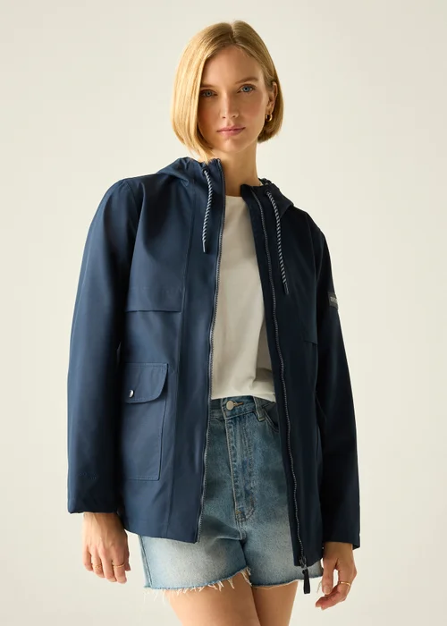Regatta Navy Floral Paradise Orlea Waterproof With Isotex Technology Jacket - 12 Image 5