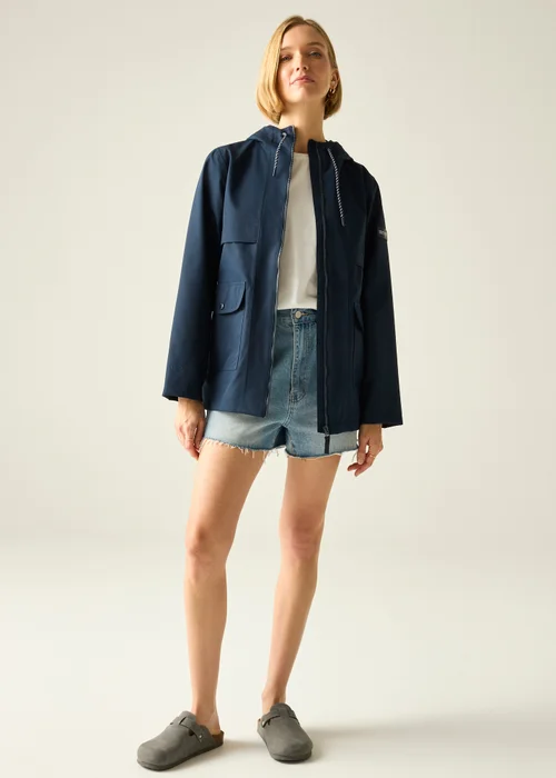 Regatta Navy Floral Paradise Orlea Waterproof With Isotex Technology Jacket - 12 Image 3