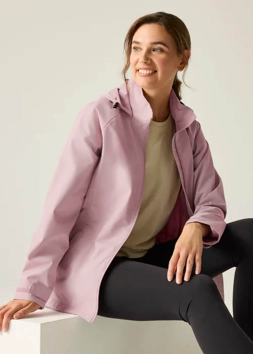 Regatta Powder Lilac Daysha II Waterproof With Isotex Technology Jacket - 20 Image 3