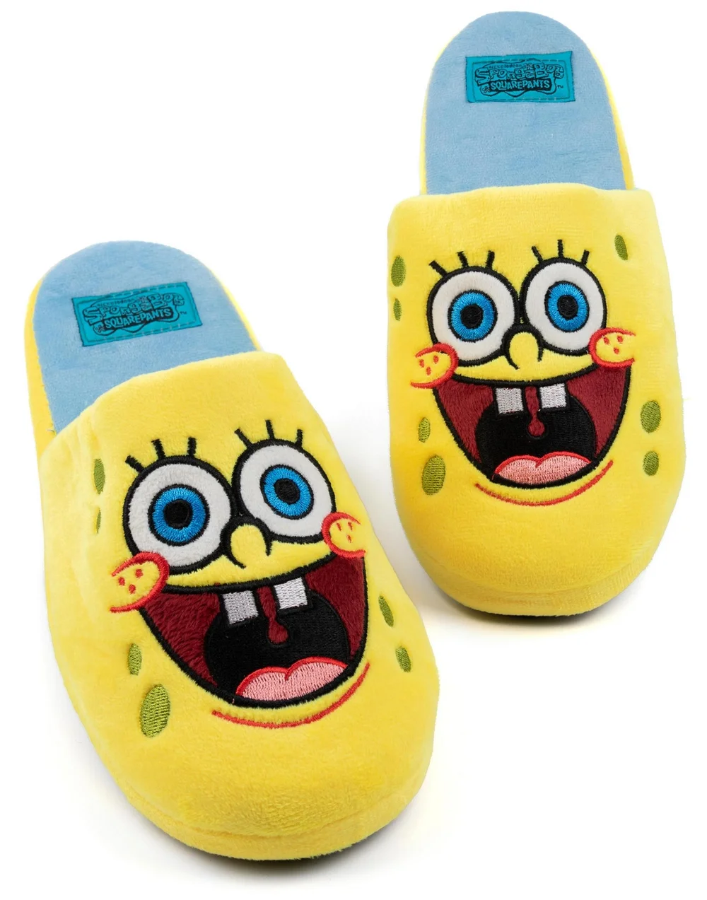 Vanilla Underground SpongeBob SquarePants Mule Slippers - 3 Image 1