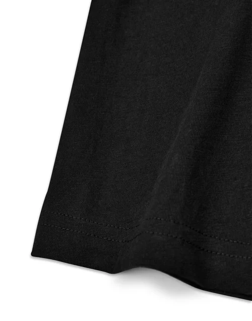 Vanilla Underground Twilight Black Cropped T-Shirt - XXL Image 5