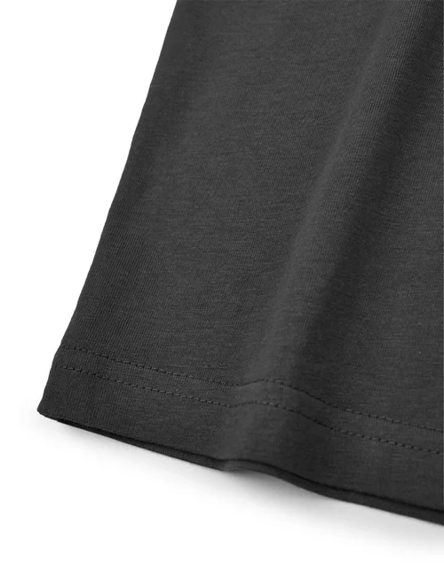Vanilla Underground Twilight Team Edward Grey Cropped T-Shirt - Large Image 4