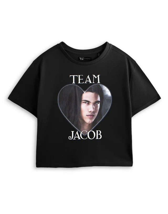 Vanilla Underground Twilight Team Jacob Black Cropped T-Shirt