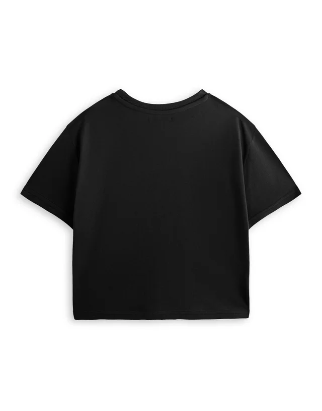 Vanilla Underground Twilight Team Jacob Black Cropped T-Shirt