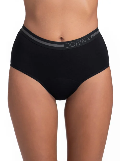 Dorina Black Period Pants Midi Brief 2-Pack - XS Image 3