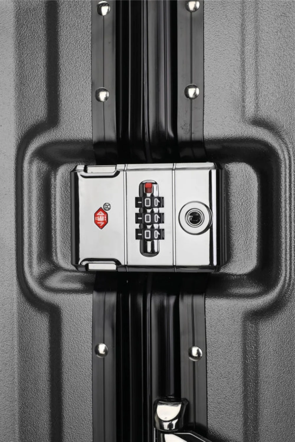 Infinity Luggage Charcoal Hard Shell Robust TSA Suitcases - Cabin Image 4