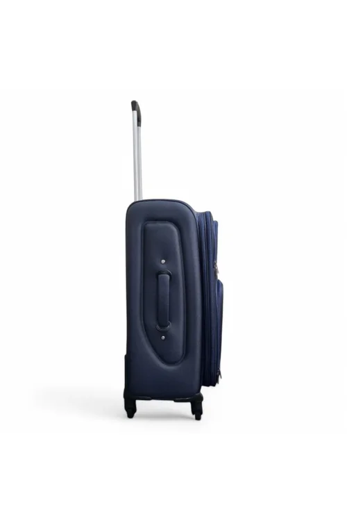 Infinity Luggage Navy Soft Shell Lightweight Nylon Suitcase - XL Image 4