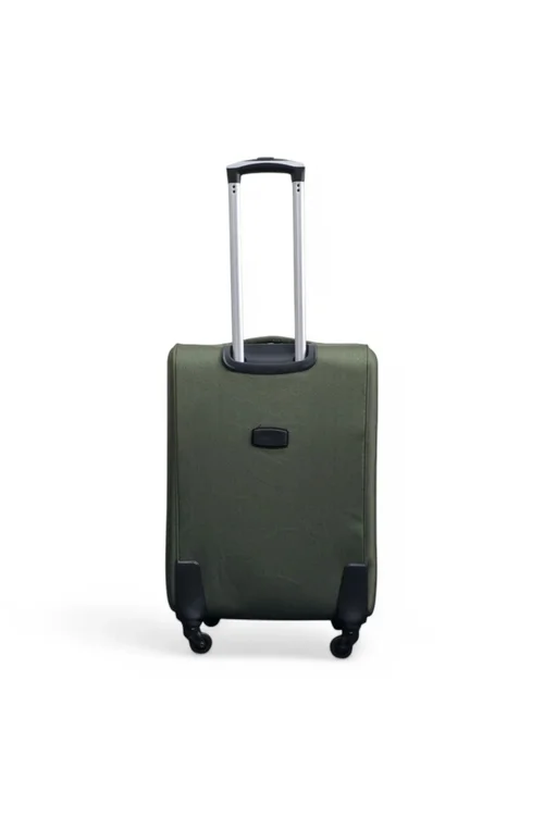 Infinity Luggage Khaki Soft Shell Lightweight Nylon Suitcase - XL Image 5