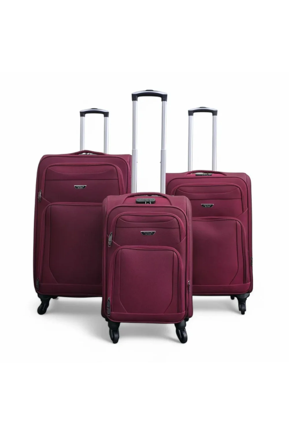 Infinity Luggage Wine Soft Shell Lightweight Nylon Suitcase - XL Image 1