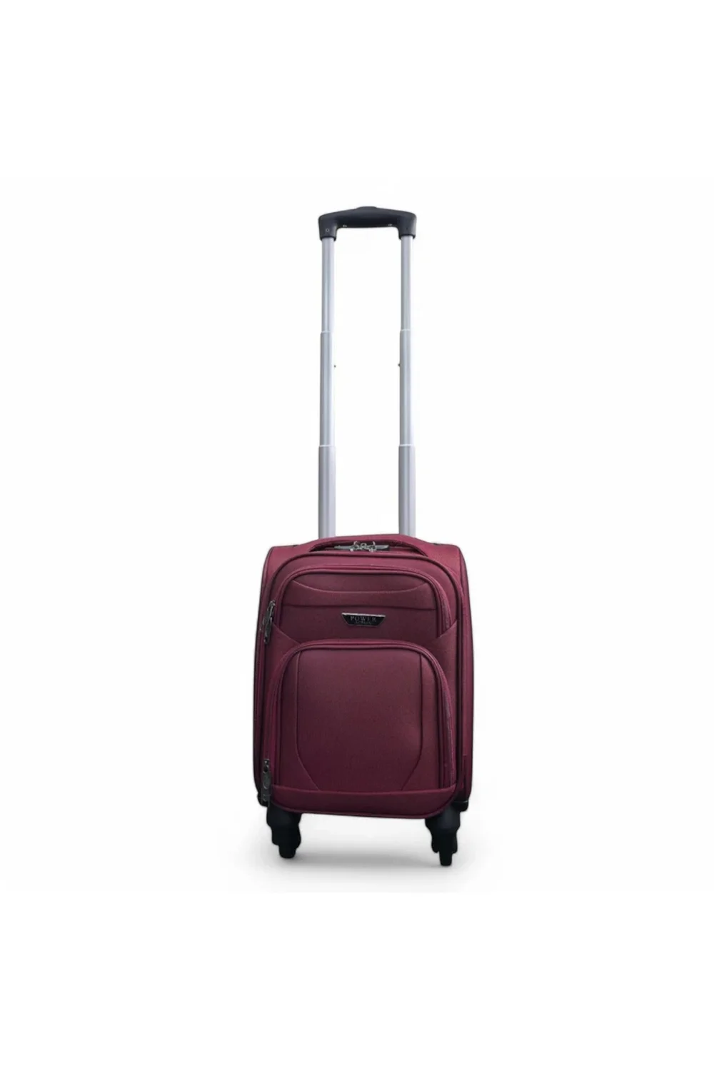 Infinity Luggage Wine Soft Shell Lightweight Underseat Nylon Suitcase - One Size Image 1