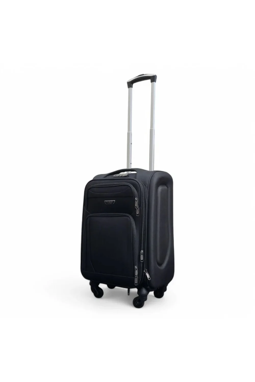 Infinity Luggage Black Expandable Soft Shell Cabin Suitcase - One Size Image 4