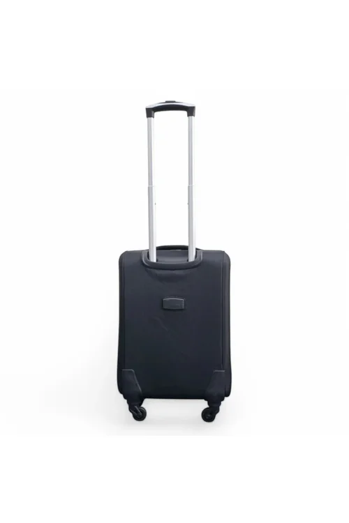 Infinity Luggage Black Expandable Soft Shell Cabin Suitcase - One Size Image 5