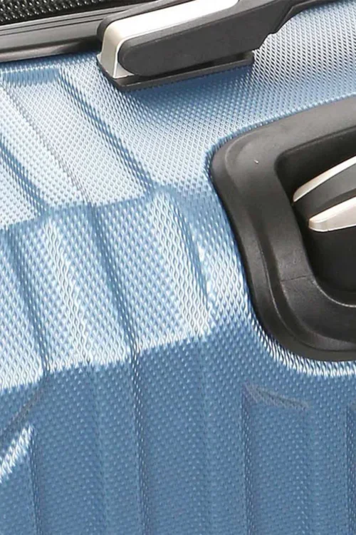 Infinity Luggage Blue Hard Shell ABS Suitcase - M Image 5