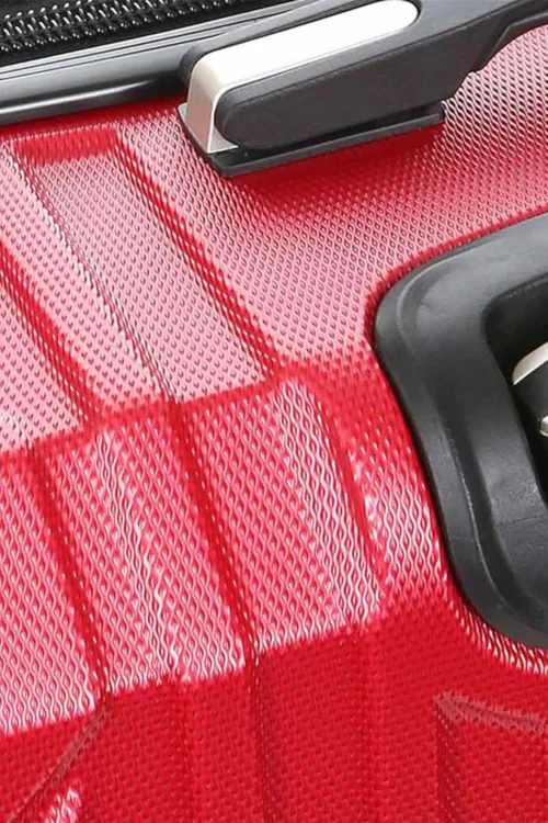 Infinity Luggage Red Hard Shell ABS Suitcase - L Image 5