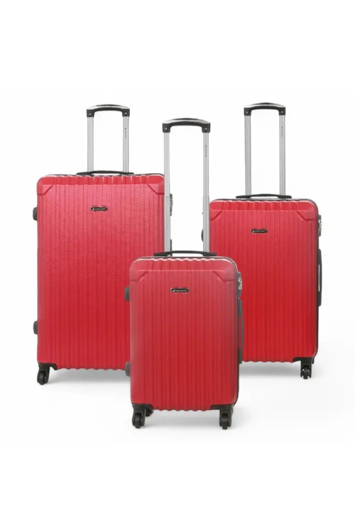 Infinity Luggage Red Hard Shell ABS Suitcase - L Image 1