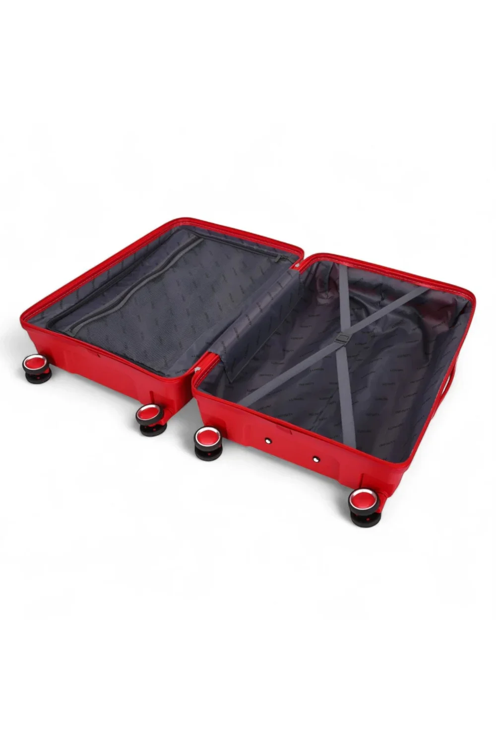 Infinity Luggage Red Hard Shell Suitcase TSA Travel - L Image 5