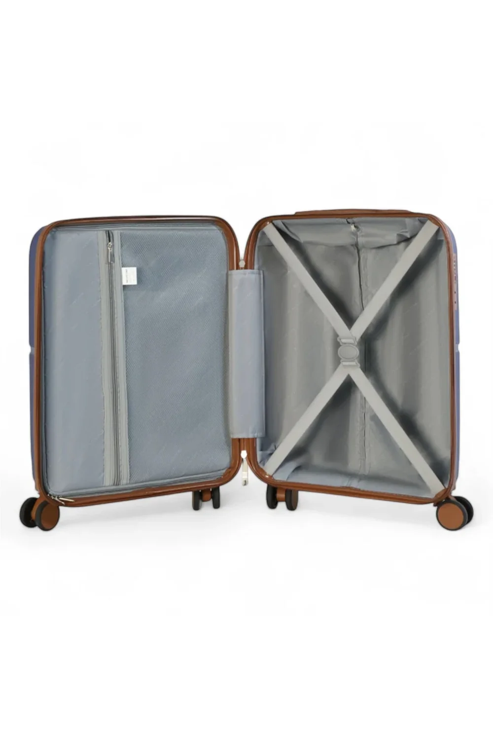 Infinity Luggage Black Hard Shell Strong Suitcase - M Image 4