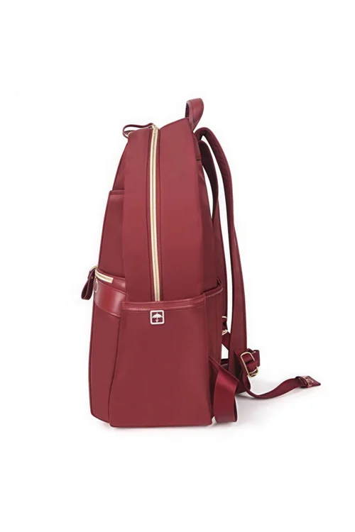Infinity Luggage Red Backpack Rucksack - UNDERSEAT Image 3