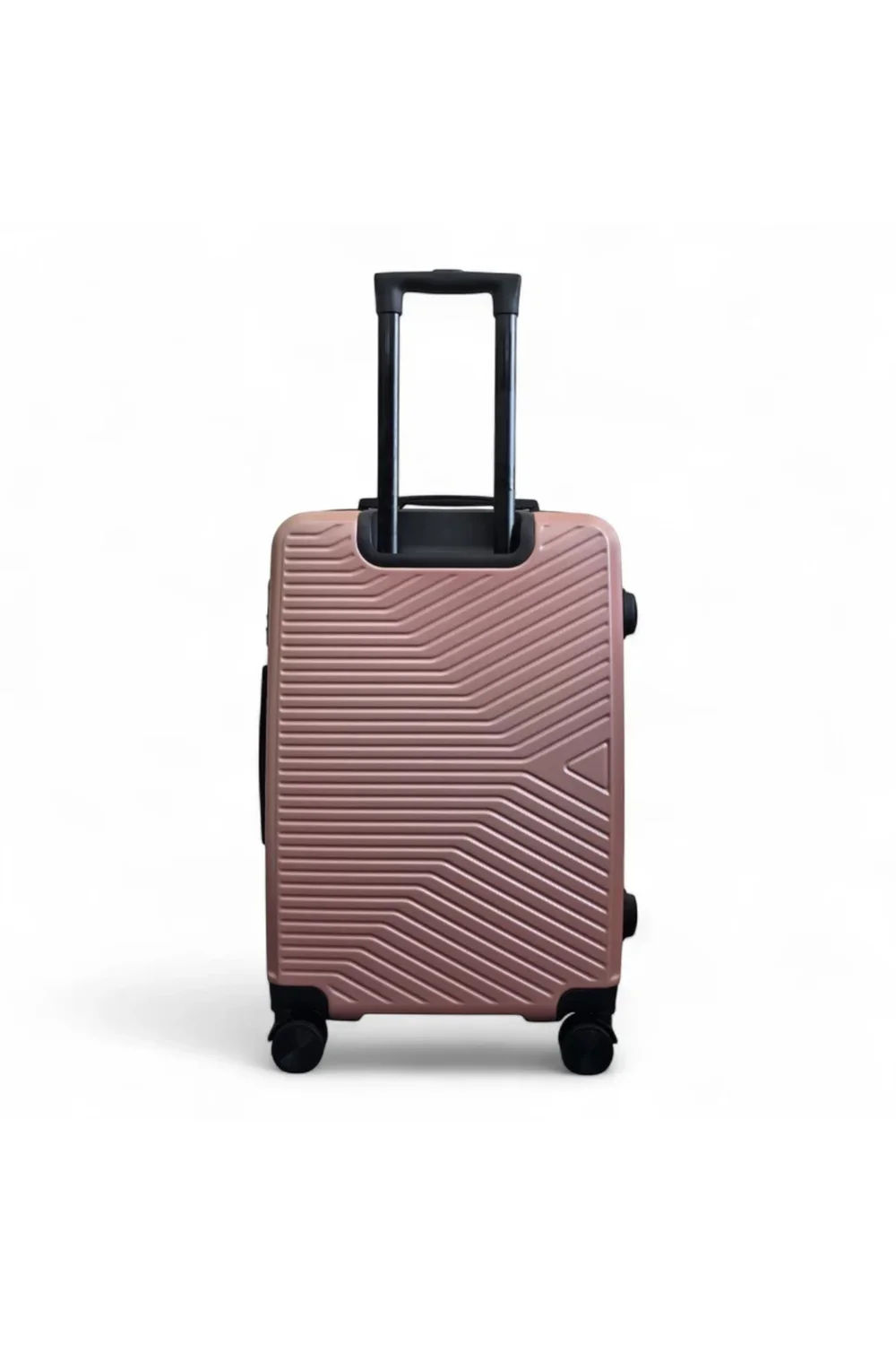 Infinity Luggage Rose Gold Hardshell Robust Suitcases - M Image 4
