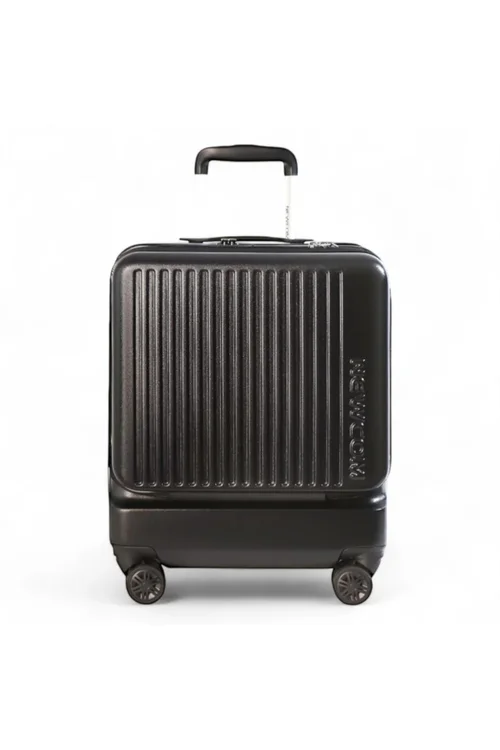 Infinity Luggage Black Durable Cabin Suitcase - Cabin Image 1