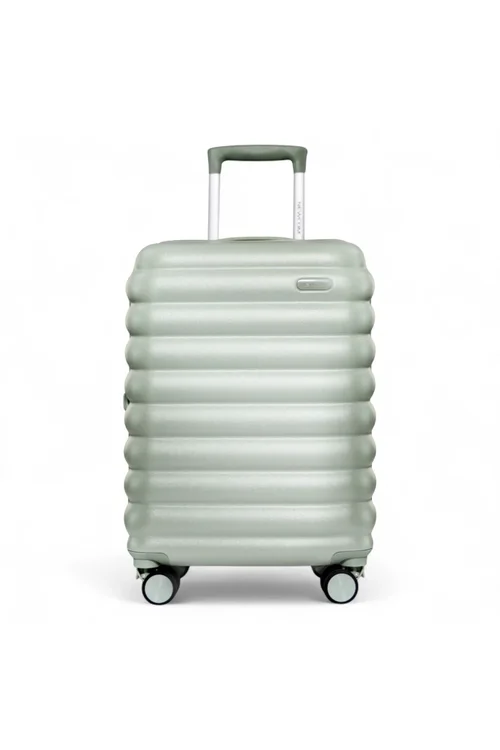 Infinity Luggage Green Hard Shell Cabin TSA Secure - Cabin Image 1