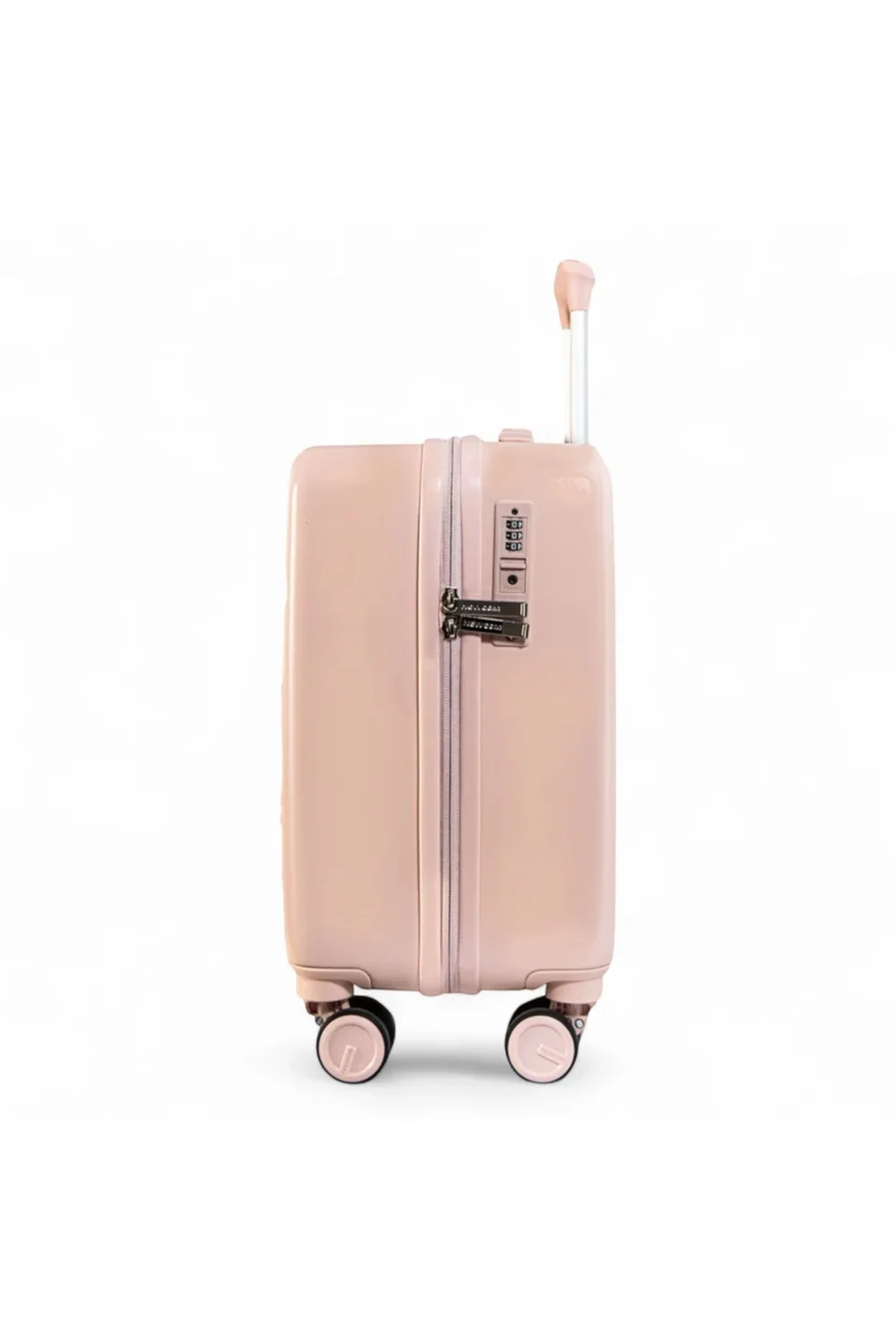 Infinity Luggage Pink Hard Shell Cabin TSA Secure - Cabin Image 4