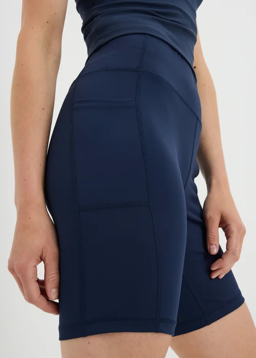 Souluxe Navy Cycling Shorts - 6 Image 1