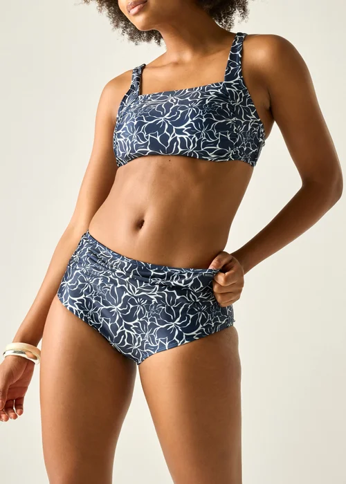 Regatta Navy Floral Loria Bikini Brief - 20 Image 5