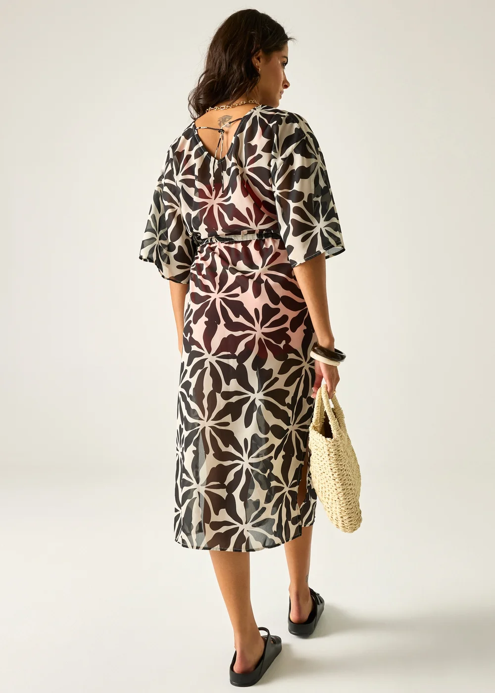Regatta Abstract Floral Avorno Lightweight Cover Up - 8 Image 2