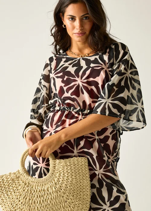 Regatta Abstract Floral Avorno Lightweight Cover Up - 8 Image 4