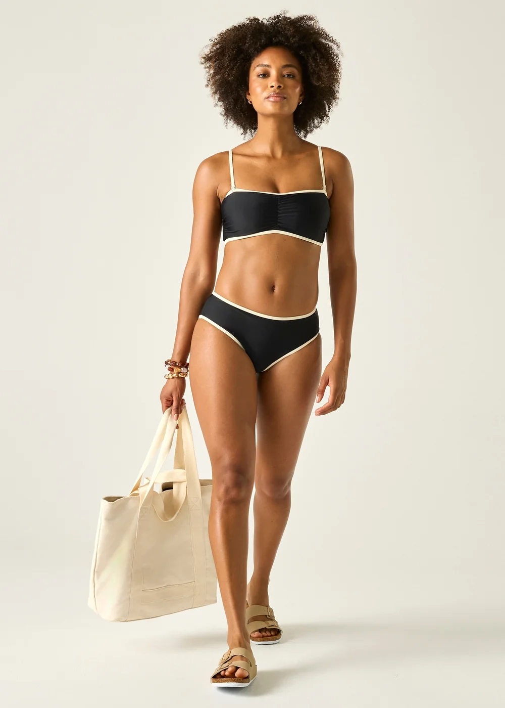 Regatta Black Kyra Non-Wired Padded Bandeau Top - 24 Image 3