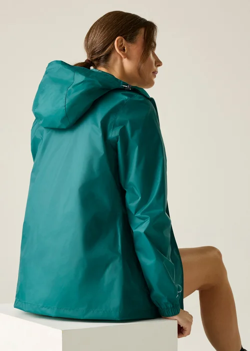 Regatta Mediterranean Green Pack-It III Waterproof With Isolite Technology Jacket - 14 Image 2