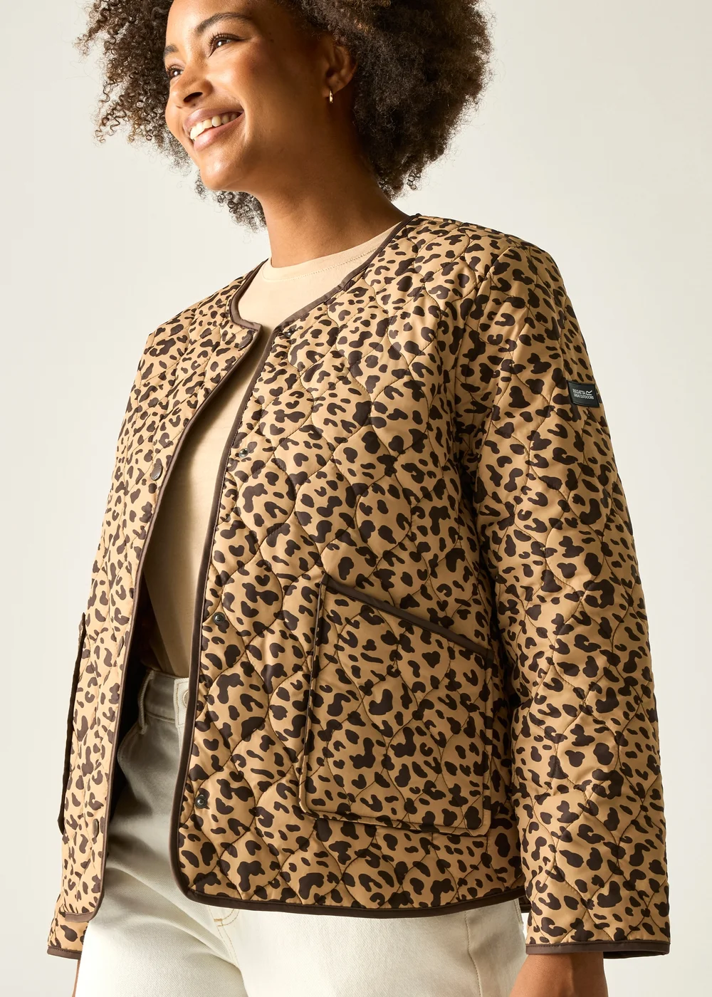 Regatta Abstract Leopard Spot Mira Jacket - 16 Image 5