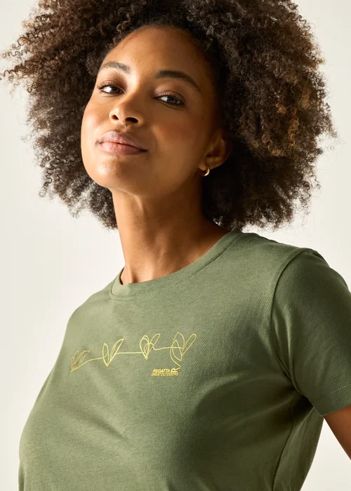 Regatta Four Leaf Clover Foil Heart Filandra IX T-Shirt - 10 Image 5