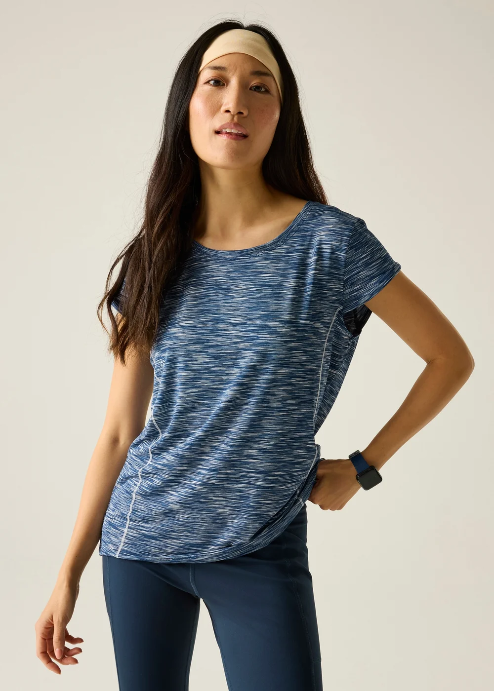 Regatta Navy Hyperdimension II Quick Drying, UPF 50 T-Shirt - 8 Image 1