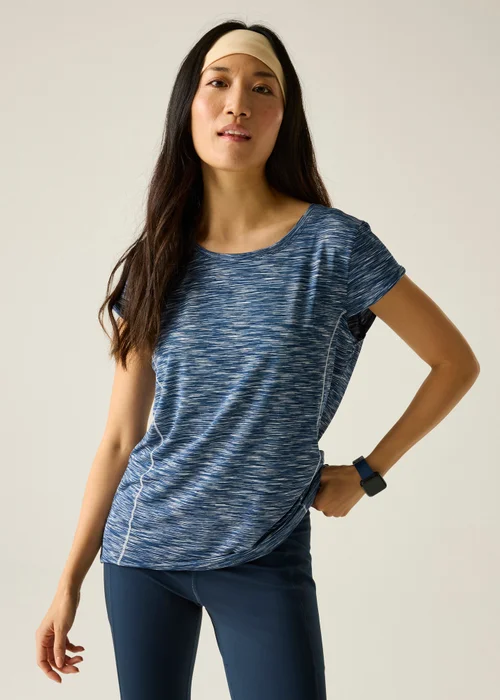 Regatta Navy Hyperdimension II Quick Drying, UPF 50 T-Shirt - 8 Image 1