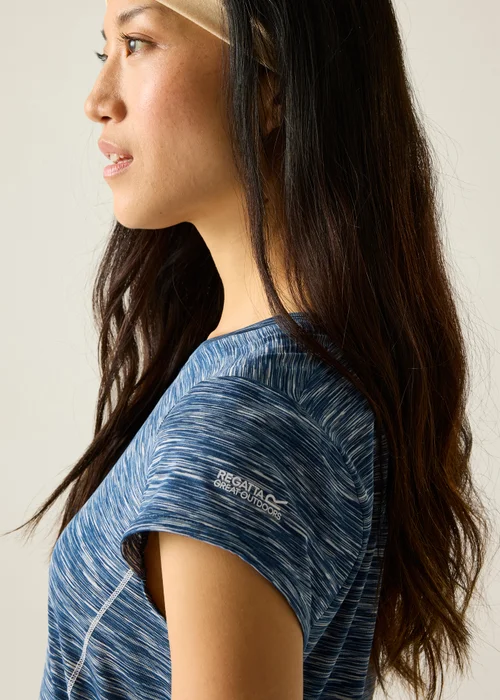 Regatta Navy Hyperdimension II Quick Drying, UPF 50 T-Shirt - 8 Image 4